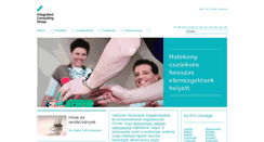 Desktop Screenshot of integratedconsulting.hu